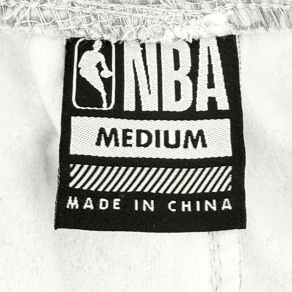 NBA Basketball Power Drive Shorts Mens Size Medium Gray Athleisure Athletic Gym - Picture 3 of 16